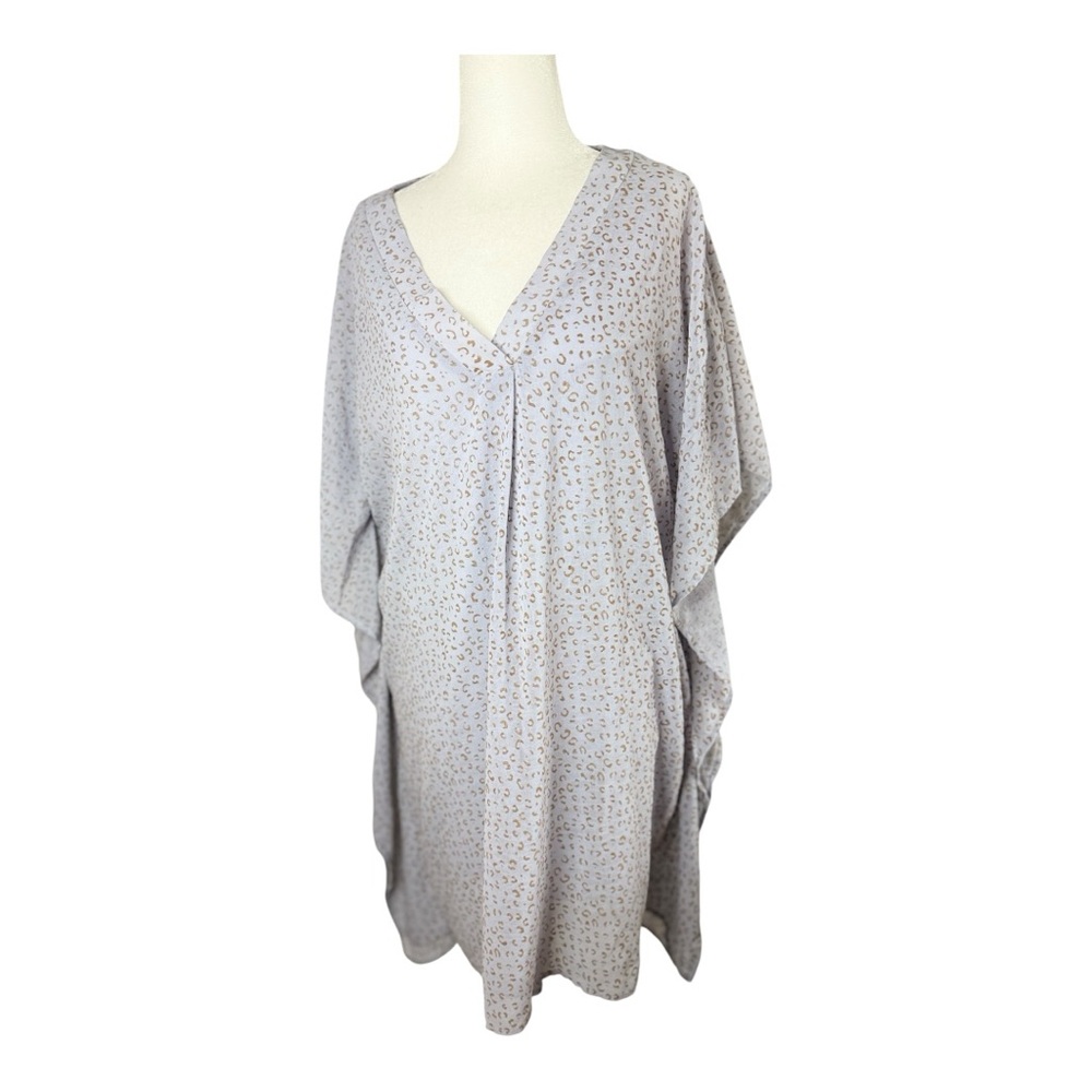 Entro Light Gray Mini Dress